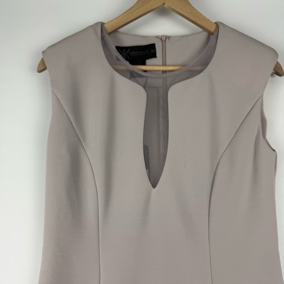 Kardashian Kollection Women’s Medium Pebble Grey Bodycon Dress – Sleeveless - Picture 3 of 11
